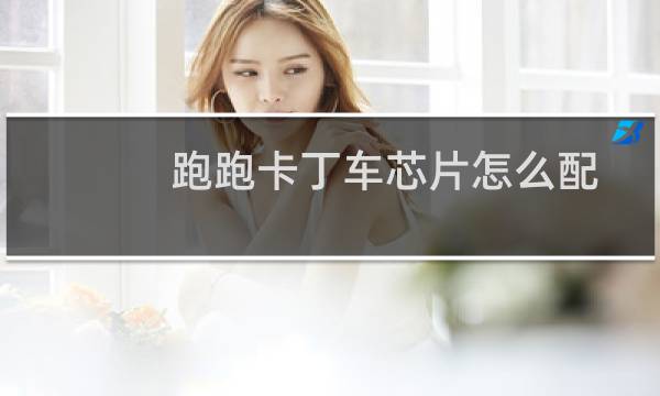跑跑卡丁车芯片怎么配