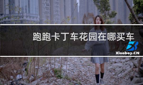 跑跑卡丁车花园在哪买车