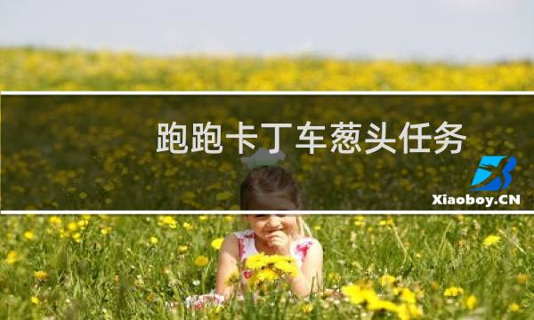 跑跑卡丁车葱头任务