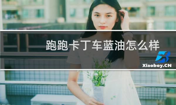 跑跑卡丁车蓝油怎么样
