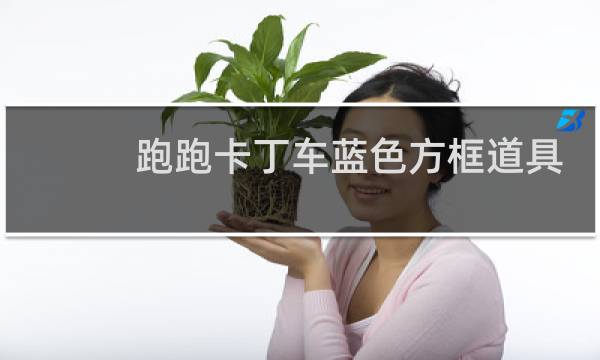 跑跑卡丁车蓝色方框道具