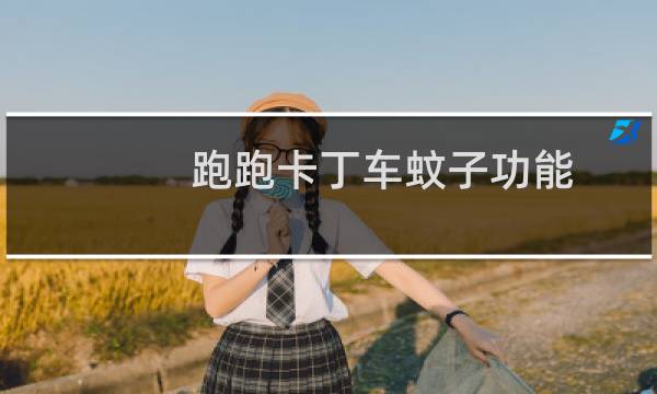 跑跑卡丁车蚊子功能