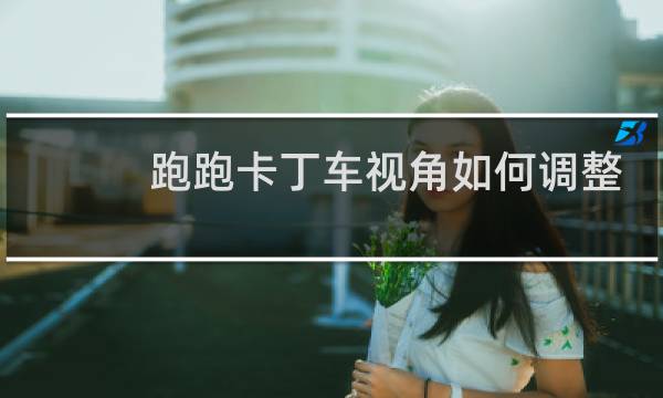 跑跑卡丁车视角如何调整