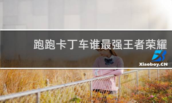 跑跑卡丁车谁最强王者荣耀