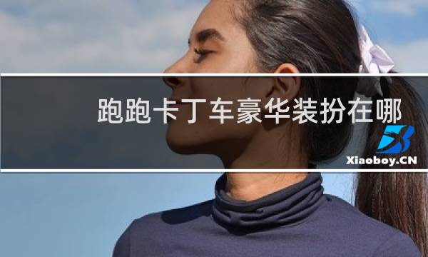 跑跑卡丁车豪华装扮在哪