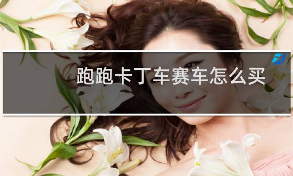 跑跑卡丁车赛车怎么买