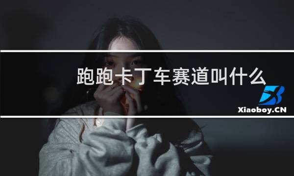 跑跑卡丁车赛道叫什么