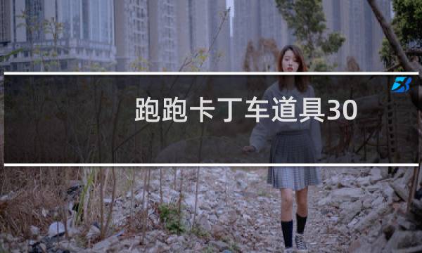 跑跑卡丁车道具30