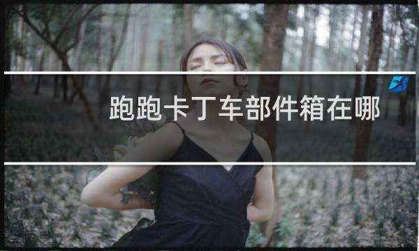 跑跑卡丁车部件箱在哪