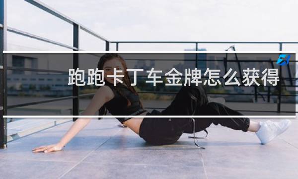 跑跑卡丁车金牌怎么获得