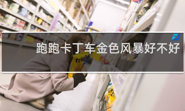 跑跑卡丁车金色风暴好不好