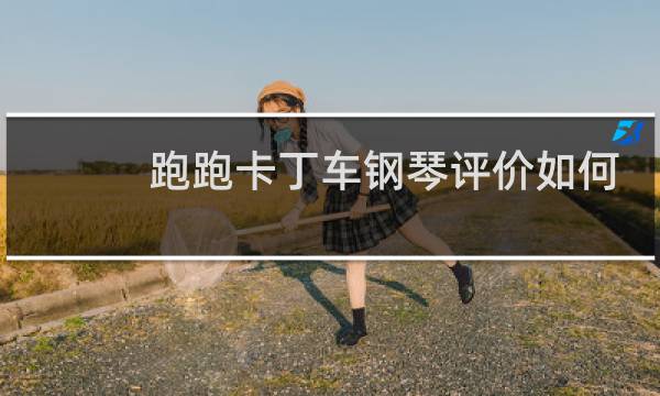 跑跑卡丁车钢琴评价如何