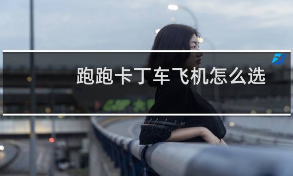 跑跑卡丁车飞机怎么选