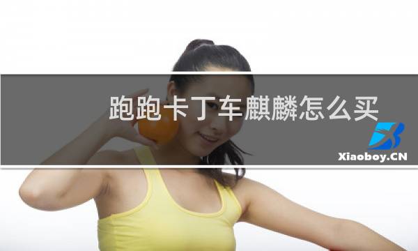 跑跑卡丁车麒麟怎么买