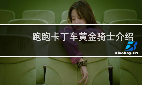 跑跑卡丁车黄金骑士介绍