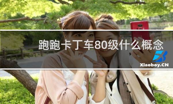 跑跑卡丁车80级什么概念