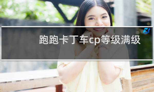 跑跑卡丁车cp等级满级