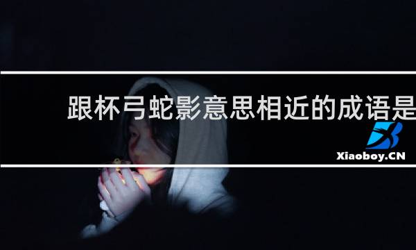 跟杯弓蛇影意思相近的成语是