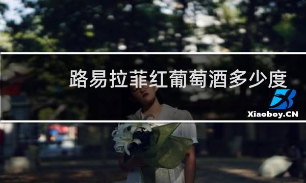 路易拉菲红葡萄酒多少度