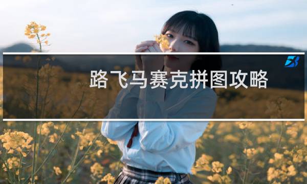 路飞马赛克拼图攻略