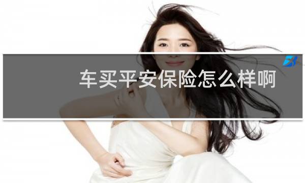 车买平安保险怎么样啊
