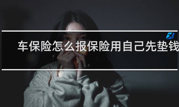 车保险怎么报保险用自己先垫钱吗