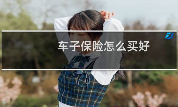 车子保险怎么买好