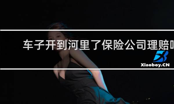 车子开到河里了保险公司理赔吗