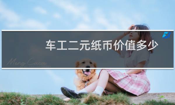 车工二元纸币价值多少
