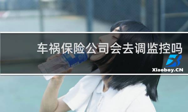 车祸保险公司会去调监控吗