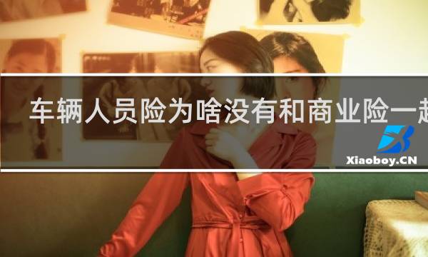 车辆人员险为啥没有和商业险一起出