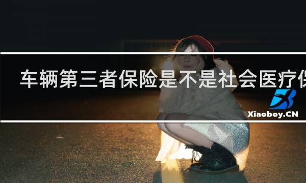 车辆第三者保险是不是社会医疗保险
