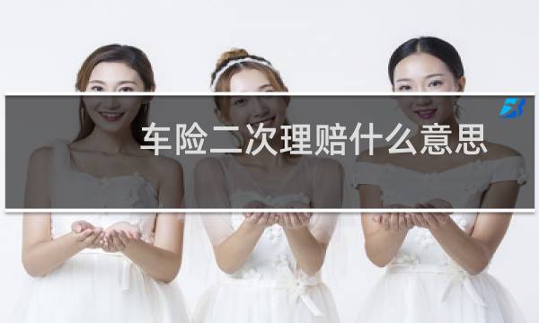 车险二次理赔什么意思