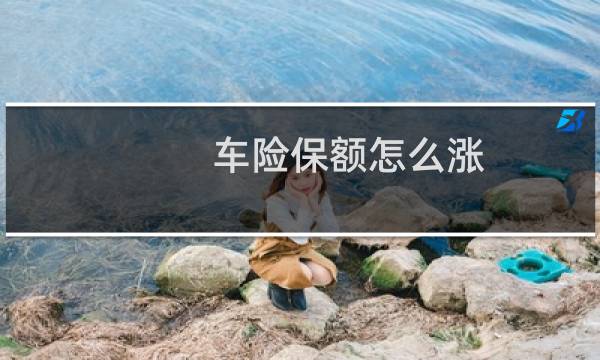 车险保额怎么涨