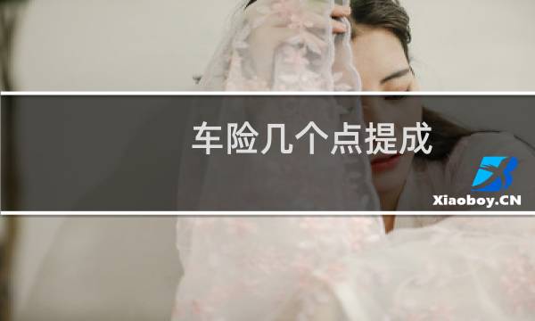 车险几个点提成