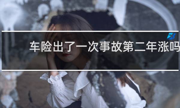 车险出了一次事故第二年涨吗
