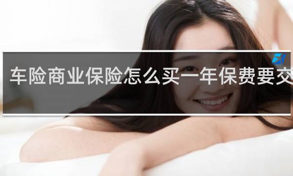 车险商业保险怎么买一年保费要交多少
