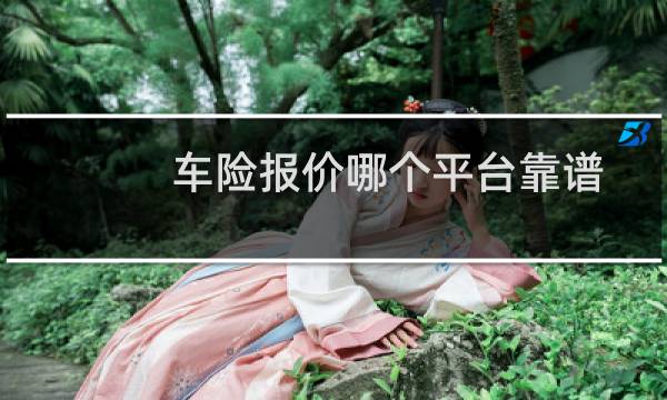 车险报价哪个平台靠谱