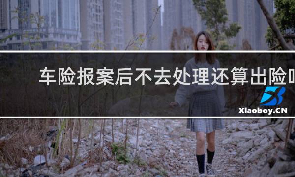 车险报案后不去处理还算出险吗