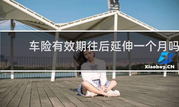 车险有效期往后延伸一个月吗