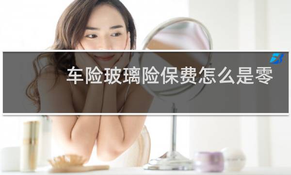 车险玻璃险保费怎么是零