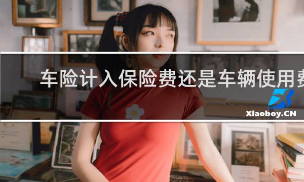 车险计入保险费还是车辆使用费