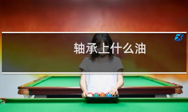 轴承上什么油