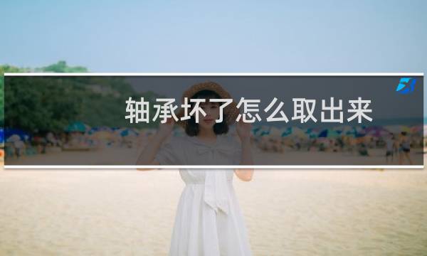 轴承坏了怎么取出来