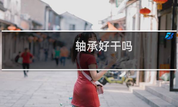 轴承好干吗