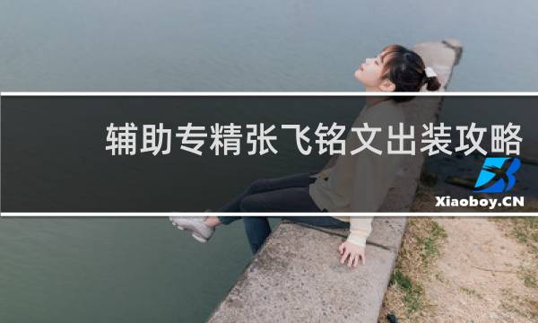 辅助专精张飞铭文出装攻略