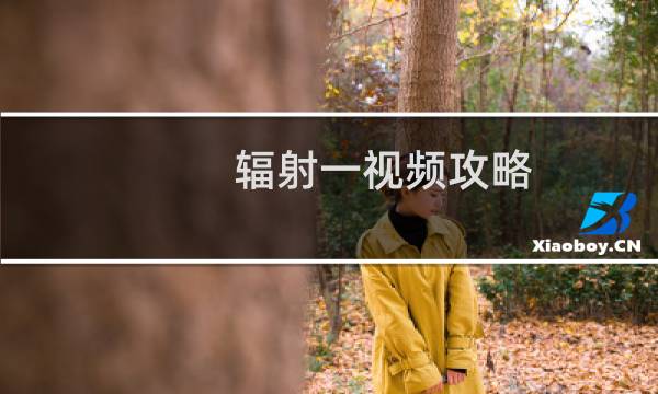 辐射一视频攻略