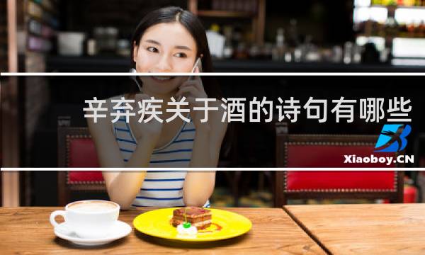 辛弃疾关于酒的诗句有哪些