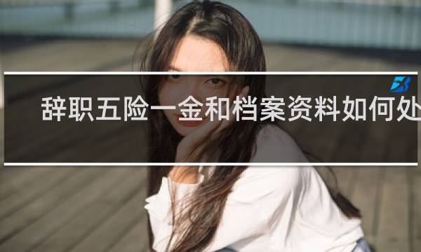 辞职五险一金和档案资料如何处理