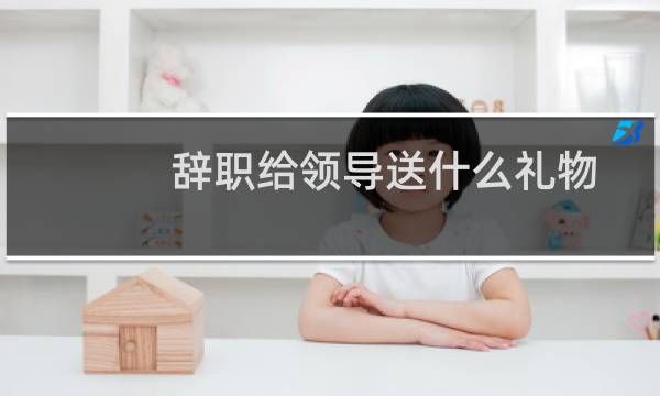 辞职给领导送什么礼物